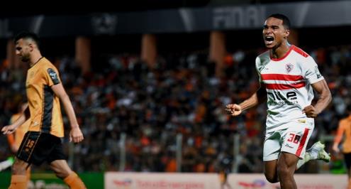 صناعة أجنبية متقنة.. الجزيري يسجل هدف الزمالك الأول ضد إنيمبا 